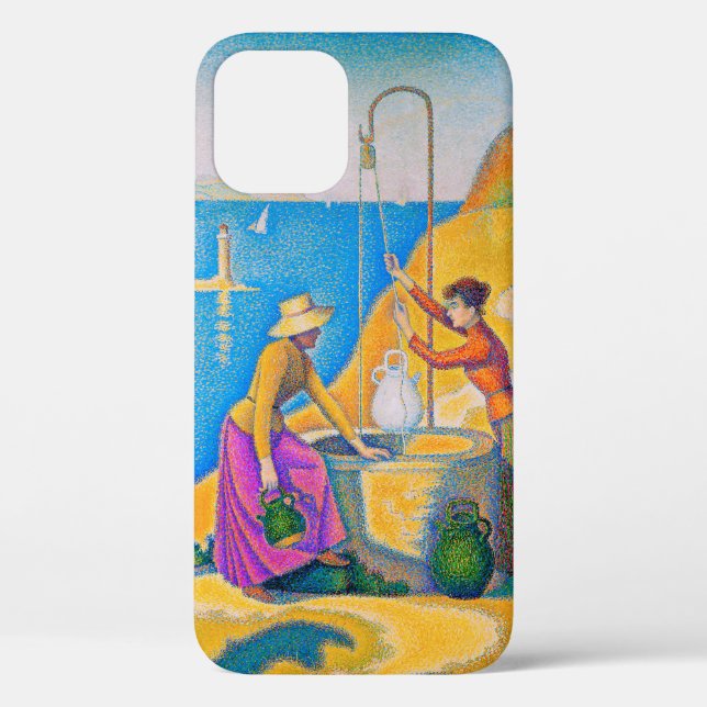 Coques Case-Mate iPhone Les femmes dans le puits, Signac (Verso)