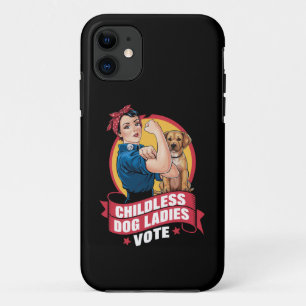 Case-Mate iPhone Case Les femmes de chat sans enfants Votent Chien Le Ch
