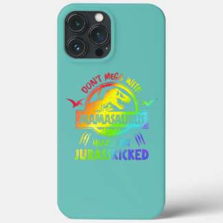 Case-Mate iPhone Case Les femmes ne font pas de folie avec Mamasaurus Fu