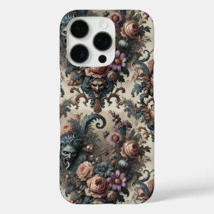 Coques iPhone 16 Pro Les Fiends Formelles - Design Floral Gothique