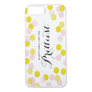 Coque Case-Mate Pour iPhone Les Filles Heureuses Sont Les Plus Belles Citation