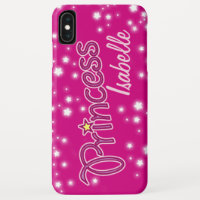 Les filles nommées princesse star graphique