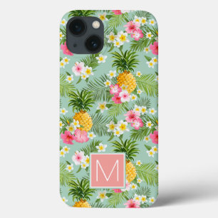 Etui iPhone Case-Mate Les Fleurs tropicales Add Your Initial