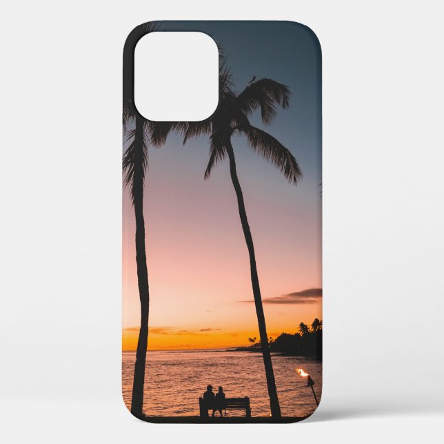 Coques Case-Mate iPhone Les gens sur la plage en bord de mer (Verso)