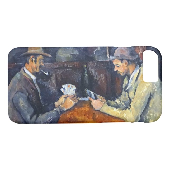 Coques Case-Mate iPhone Les Joueurs de cartes, Cézanne (Dos (Horizontal))