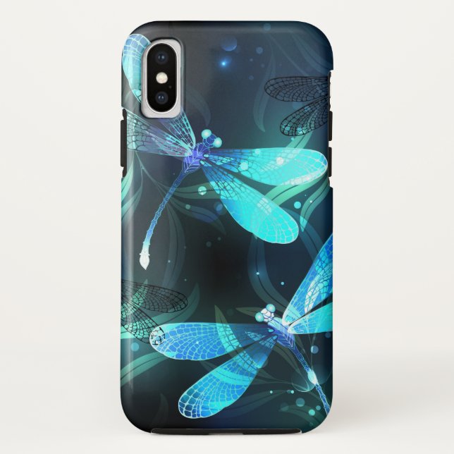 Coques Case-Mate iPhone Les libellules du lac (Dos)