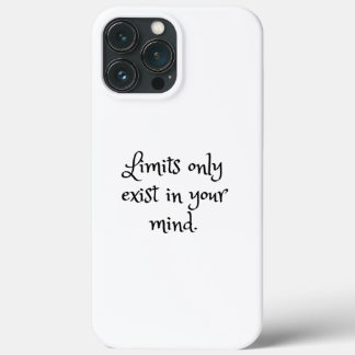 Case-Mate iPhone Case Les limites n'existent que dans votre esprit