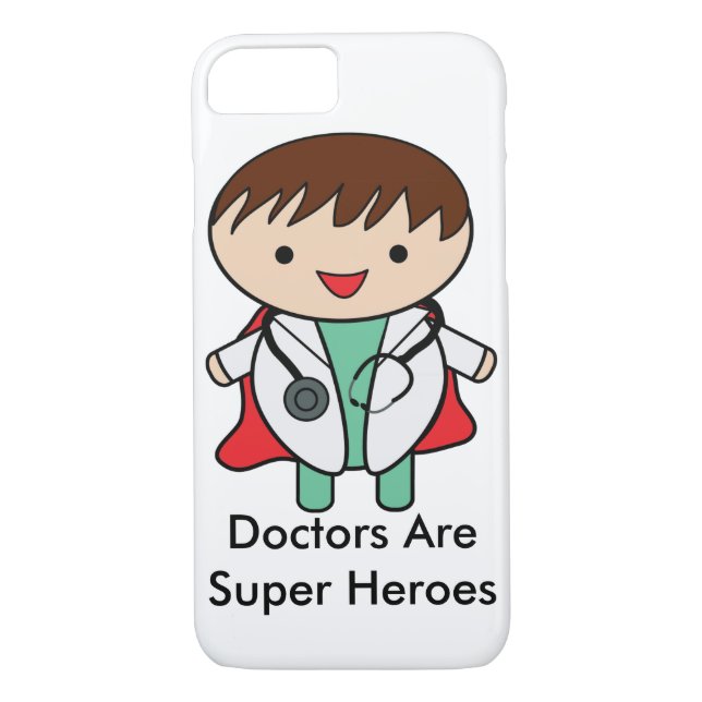 Coques Case-Mate iPhone Les médecins sont de super héros (Dos)