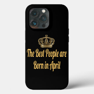 Case-Mate iPhone Case Les Meilleures Personnes Sont Nées En Avril.