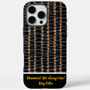 Coques iPhone 16 Pro Max Les motifs complexes des peaux de serpent à écaill