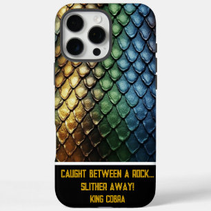 Coques iPhone 16 Pro Max Les motifs complexes d'une serviette en serpent en