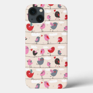 iPhone 13 Coque Les oiseaux en amour