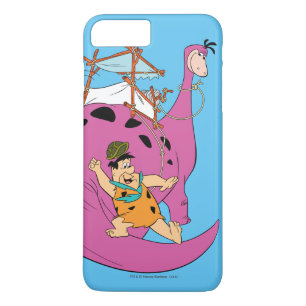 Case-Mate iPhone Case Les Pierrafeu Fred Sliding Down Tail