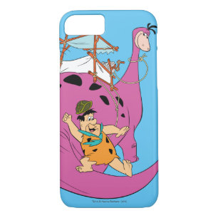 Case-Mate iPhone Case Les Pierrafeu   Fred Sliding Down Tail