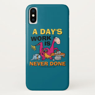 Case-Mate iPhone Case Les Pierrafeu Maison de nettoyage Dino