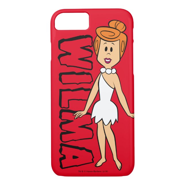 Coques Case-Mate iPhone Les Pierrafeu | Wilma Flintstone (Dos)