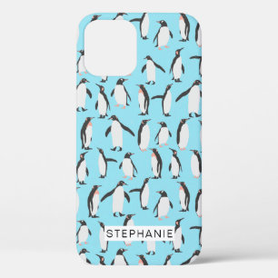 Case-Mate iPhone Case Les pingouins dans le motif des neiges