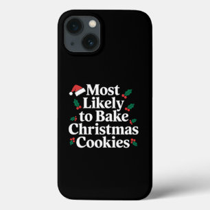 Case-Mate iPhone Case Les plus susceptibles de cuire des cookies de Noël