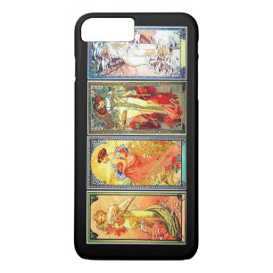 Coque Case-Mate Pour iPhone Les quatre séries 3 de saisons par Mucha