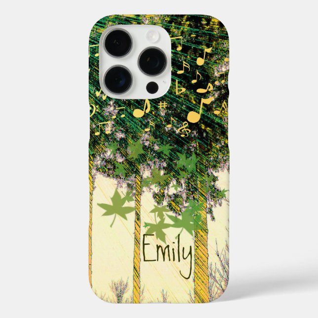 Coques Case-Mate iPhone Les rayons de l'espoir des arbres (Verso)