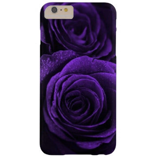 Coque Barely There iPhone 6 Plus Les roses pourpres les plus profonds et les plus