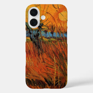 Coques iPhone 16 Les saules au coucher du soleil par Vincent van Go