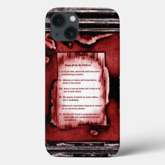 Etui iPhone 13 Les Signes Des Enfants