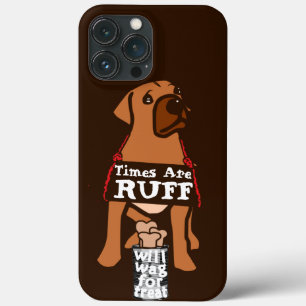 Case-Mate iPhone Case Les temps brun rousse Chien Chien Rhodesian Ridgeb