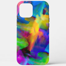 Les traits de brosse numériques très colorés se ca