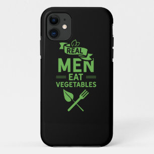 Case-Mate iPhone Case Les vrais hommes mangent des légumes