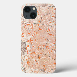 Etui iPhone Case-Mate L'Espagne : Carte de Madrid, C1920