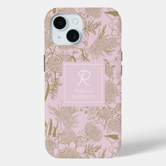 Coques Case-Mate iPhone L'été australien Bush s'épanouit (Verso)