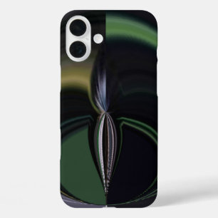 Coques iPhone 16 Plus L'Étreinte d'Aurora Abstrait de Kaléidoscope Cos