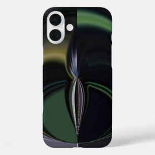 Coques iPhone 16 Plus L'Étreinte d'Aurora   Abstrait de Kaléidoscope Cos