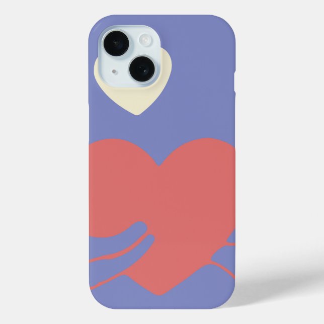 Coques Case-Mate iPhone Let's Fall My Love Abstract Hands (Verso)