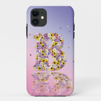 Case-Mate iPhone Case Lettre de fleurs B