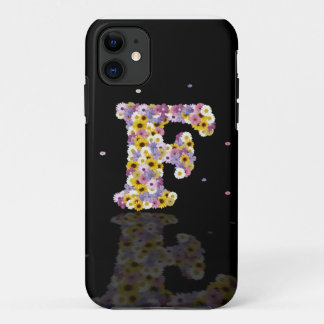 Coques Pour iPhone Lettre de fleurs F