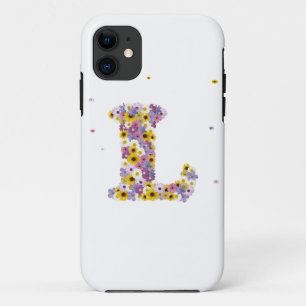 Coque Case-Mate Pour iPhone Lettre de fleurs L