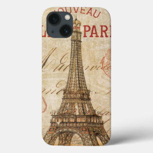 Etui iPhone 13 Lettre de Paris