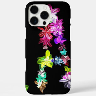 Coques iPhone 16 Pro Max LETTRE Florale A ART