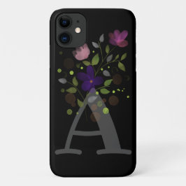 Case-Mate iPhone Case LETTRE INITIALE A PLUS MODE Floral