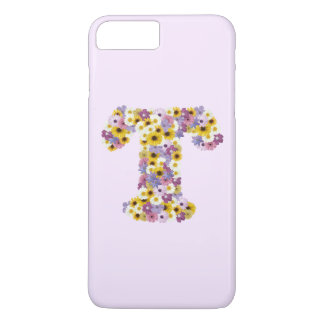 Coque iPhone 8 Plus/7 Plus Lettre monographie T