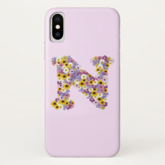Coques Pour iPhone Lettre monographique N