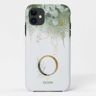 Case-Mate iPhone Case Lettre O Fern et Coque-coque iphone Succulent