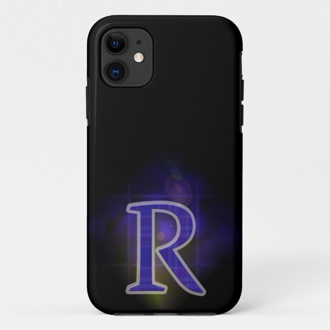 Coques Case-Mate iPhone Lettre R (Dos)