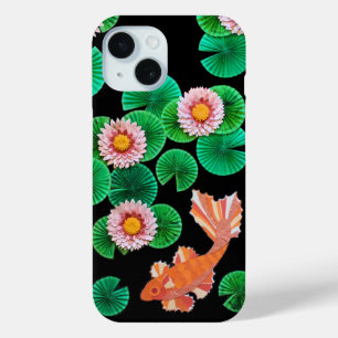 Coque Pour iPhone 15 L'étui pour iPhone Case-Mate The Paper Koi Pond