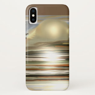 Coque Case-Mate Pour iPhone Lever de soleil sur l'art Abstrait du désert