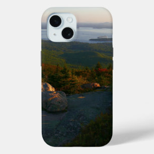 Coque Pour iPhone 15 Lever de soleil sur le mont Cadillac II
