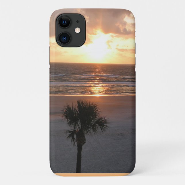 Coques Case-Mate iPhone Lever Du Soleil À La Plage (Dos)