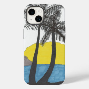 Coques Pour iPhone Lever du soleil des palmiers